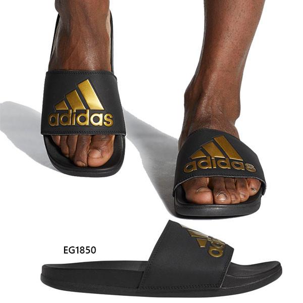 Dép quai ngang Adidas Adilette Comfort EG1850 Đen Vàng Size 41 4