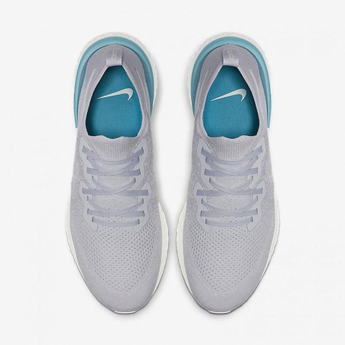 Giày Thể Thao Nike Epic React Flyknit 2 Màu Xám xanh Size 39 1