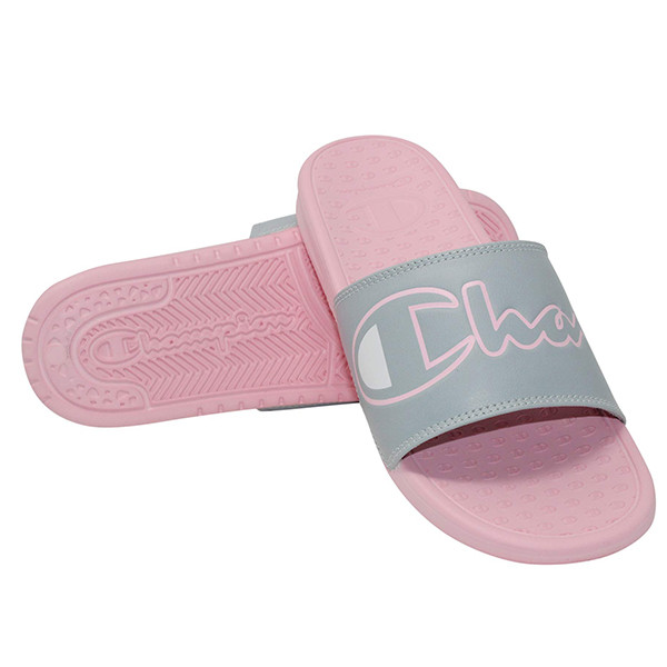 Dép Quai Ngang Champion PINK/GREY CM100375W 2