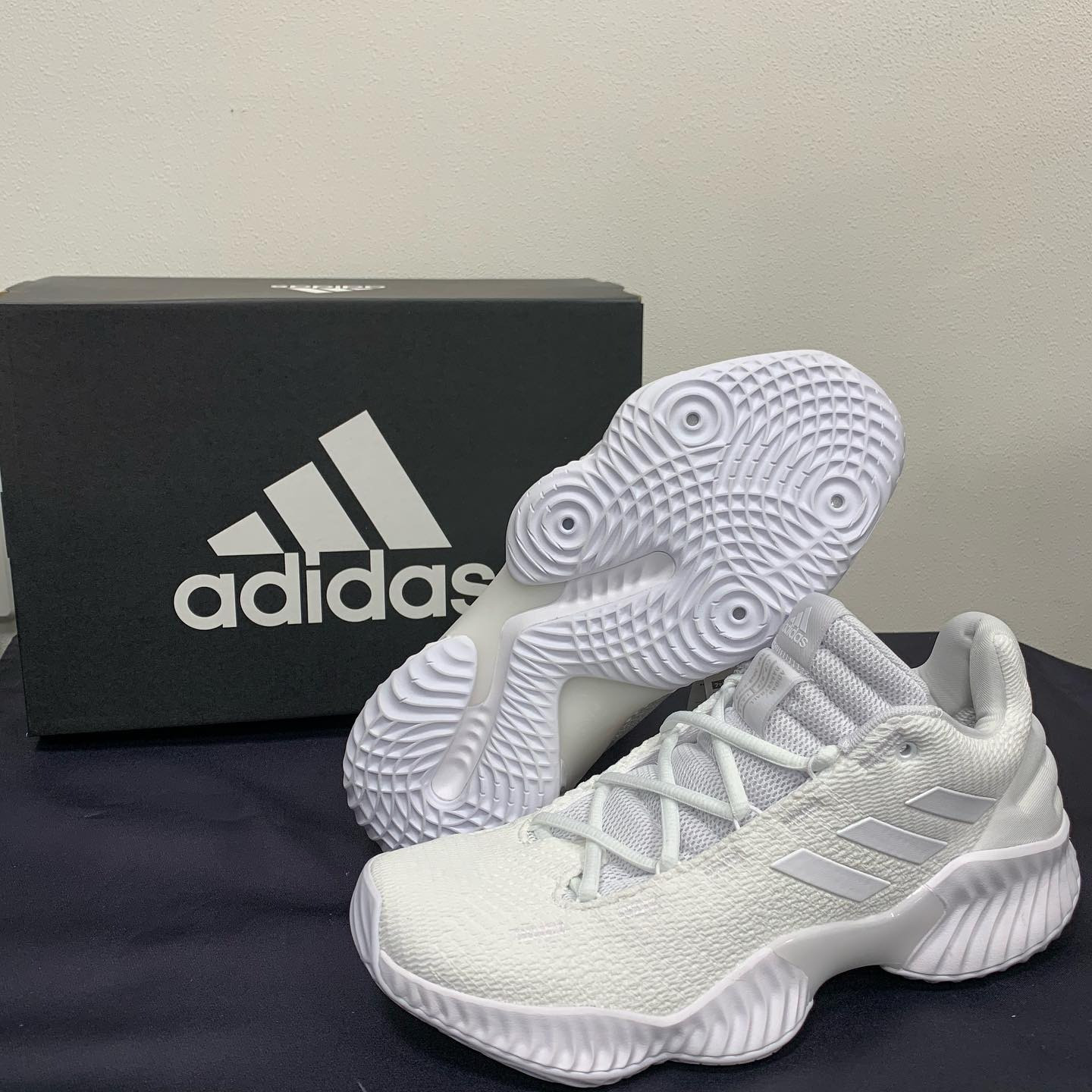 Giày Thể Thao ADIDAS PRO BOUNCE 2018 LOW - WHITE FW0903 3