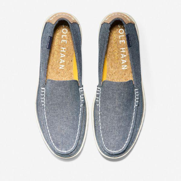 Giày Cole Haan Cloudfeel Loafer Blue Size 40.5 1