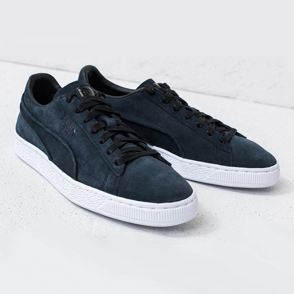 Giày PUMA Suede Classic Exposed Seams Đen 365348-01-405 Size 40.5 1
