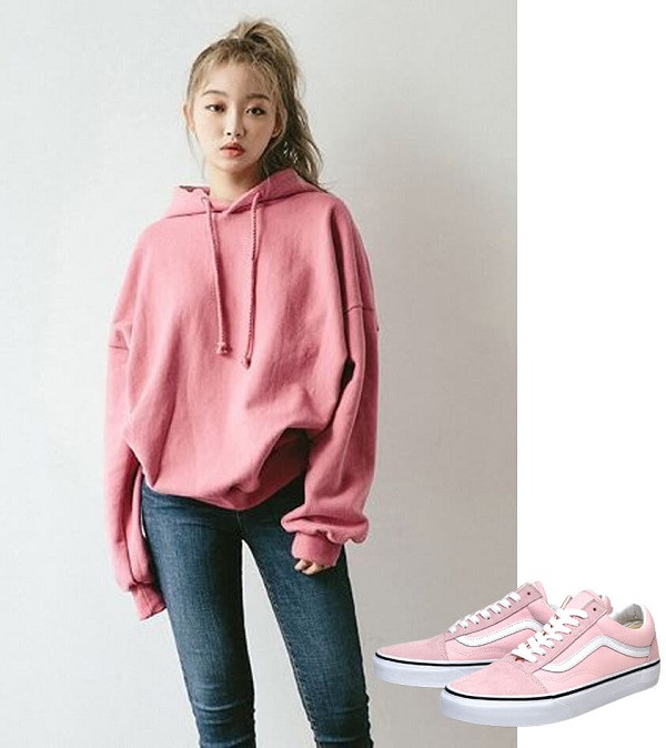 phối đồ với giày vans nữ, giày vans phối đồ, cách phối đồ với giày vans nữ đi học, mix đồ với giày vans, mix đồ với giày vans nữ
