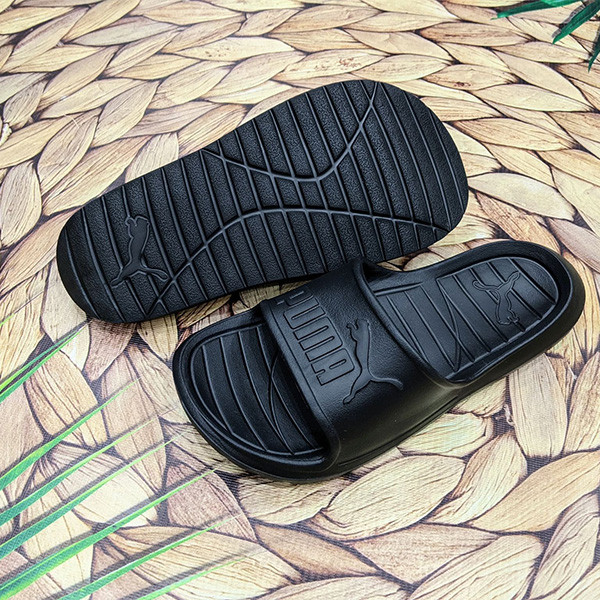 Dép quai ngang Puma Divecat V2 Unisex Slides - All Black