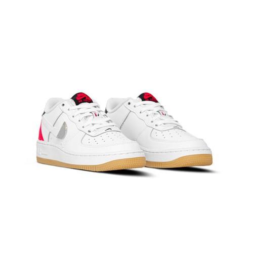 Giày Nike Air Force 1 NBA White/Bright Crimson