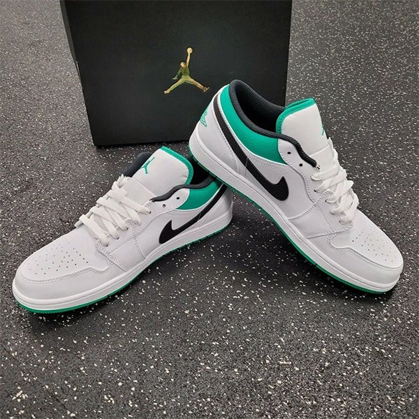 Giày Nike Air Jordan 1 Low 'White Lucky Green' 553558-129