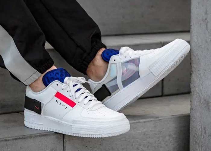 Giày Thể Thao Nike Air Force 1 Low Type White Màu Trắng