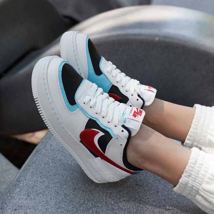 Giày Thể Thao Nike Air Force 1 Shadow White Navy Red DA4291100