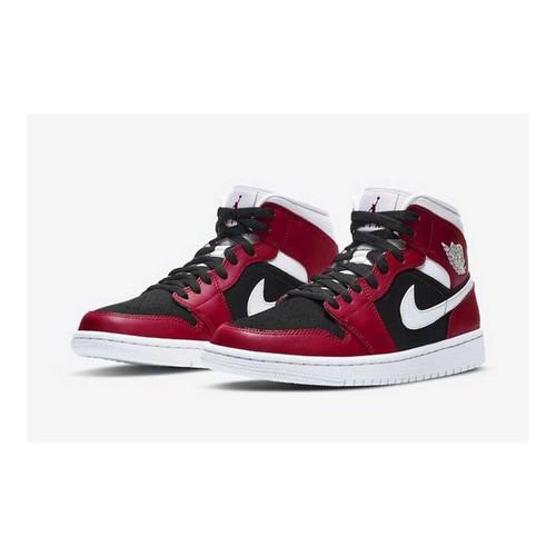 Giày Thể Thao Nike Air Jordan 1 Mid Gym Red Black Màu Đỏ