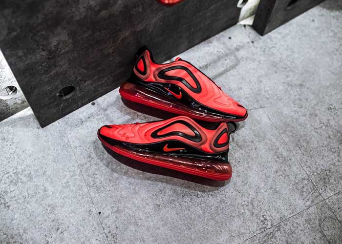 Giày Thể Thao Nike Air Max 720 Red Black Màu Đỏ