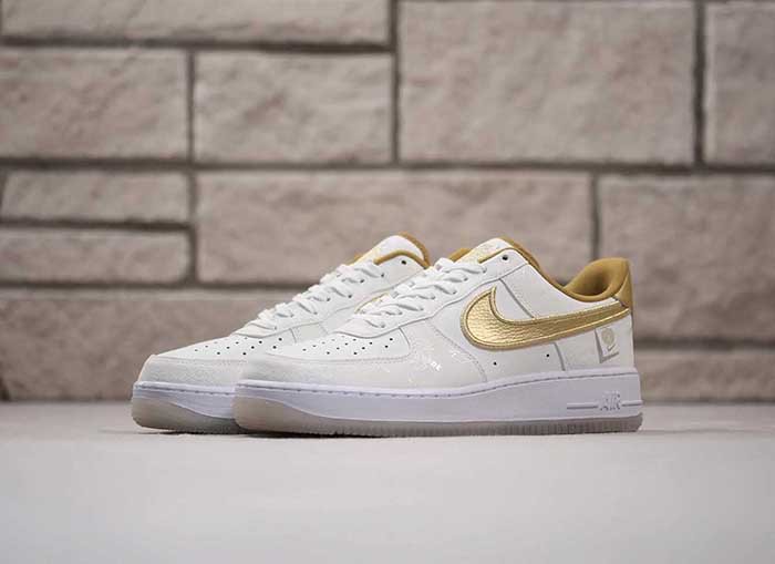 Giày Thể Thao Nike Airforce 1 World Wide Gold