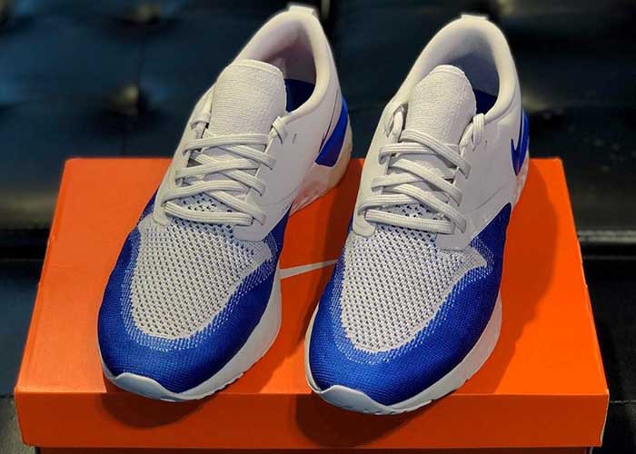 Giày Thể Thao Nike Odyssey React Flyknit 2 Grey Royal Blue