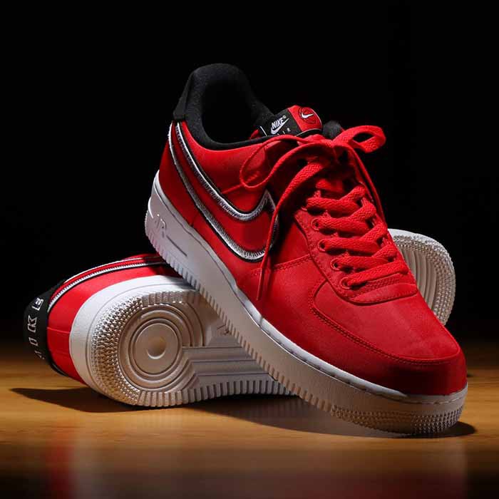 Giày Thể Thao Nike Air Force 1 Low Reverse Stitch Red CD0886 600 Màu Đỏ
