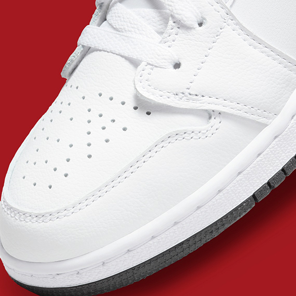 Giày Thể Thao Nike Air Jordan 1 Low White/Red 553560-164