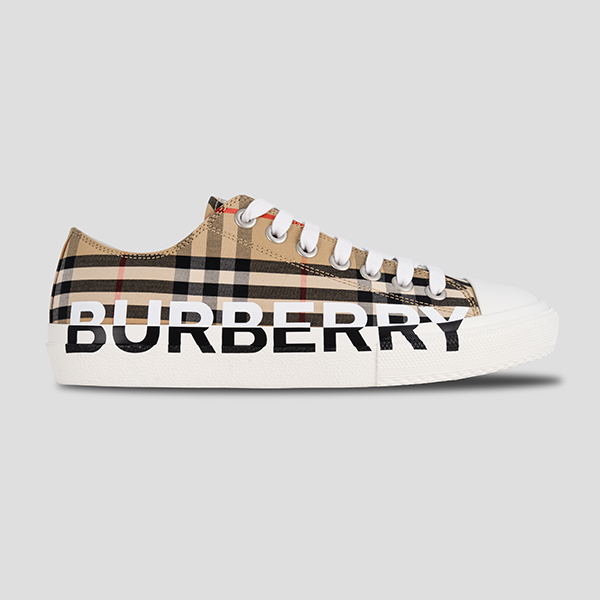 Giày Sneaker Burberry Logo Print Vintage Check Cotton 8024149 Phối Màu