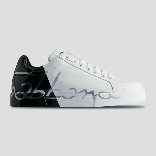 Giày Sneakers Dolce & Gabbana CS1600 AI053 Màu Đen Trắng