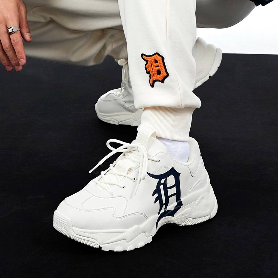 Giày Thể Thao MLB Bigball Chunky A Detroit Tigers White 3ASHC101N-46WHS, mlb 3ASHC101N-46WHS