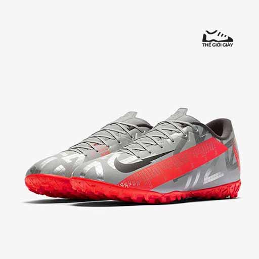 Giày đá bóng Nike Mercurial Vapor 13 Academy Tf Neighbourhood Pack - AT7996-906 màu đỏ xám
