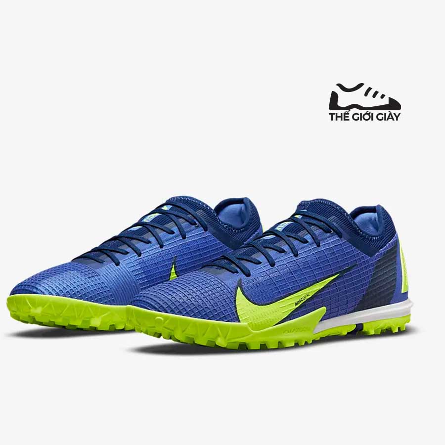 Giày Đá Bóng Nike Mercurial Zoom Vapor 14 Pro TF Football Recharge CV1001-574 màu xanh dương