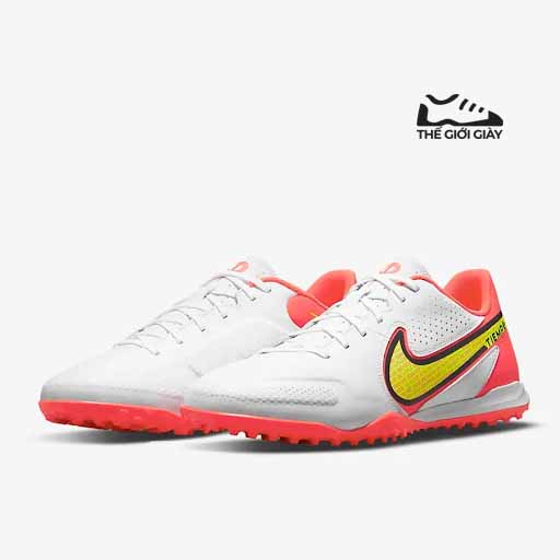 Giày đá bóng Nike Tiempo Legend 9 Academy TF Motivation DA1191-176 màu trắng/đỏ/vàng