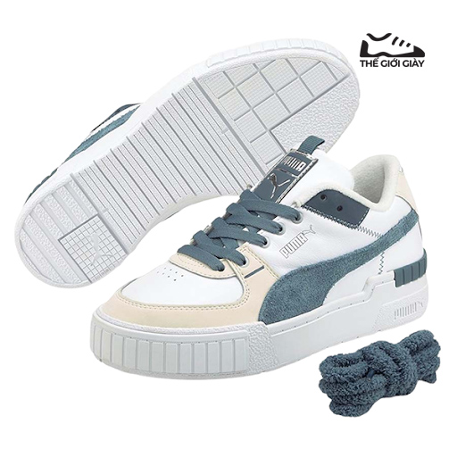 Giày thể thao Puma Cali Sport Frosted Hike Wmns White China Blue 380948-02 phối màu trắng xanh