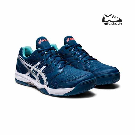 Giày tennis Asics Gel Dedicate 7 Dive Blue/White -1041A223-400 màu xanh