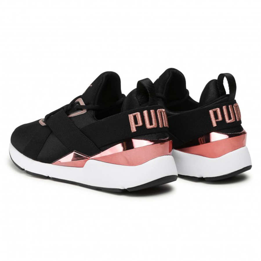 Puma muse hot sale black pink